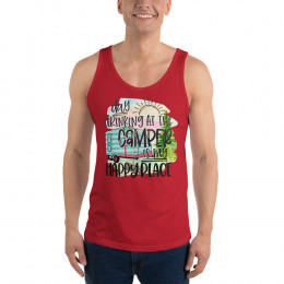 Day Drinking at the Camper Unisex Tank Top