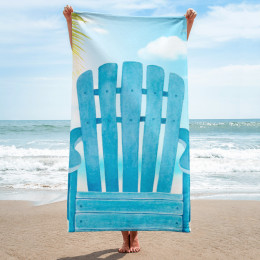 Adirondack Beach Towel Left